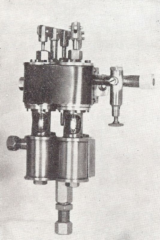 Duplex Cylinder Weir Pump Drawing